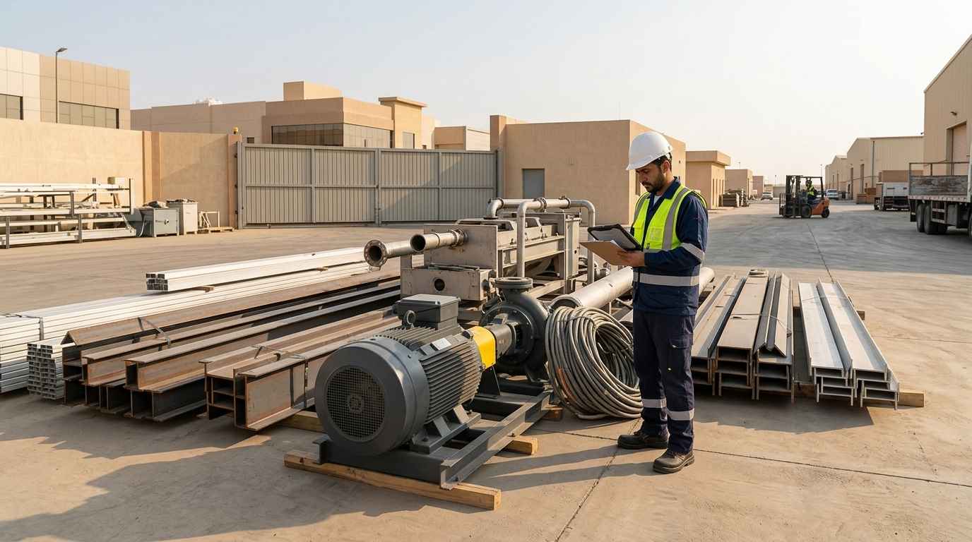 Industrial scrap project assessment in Jeddah