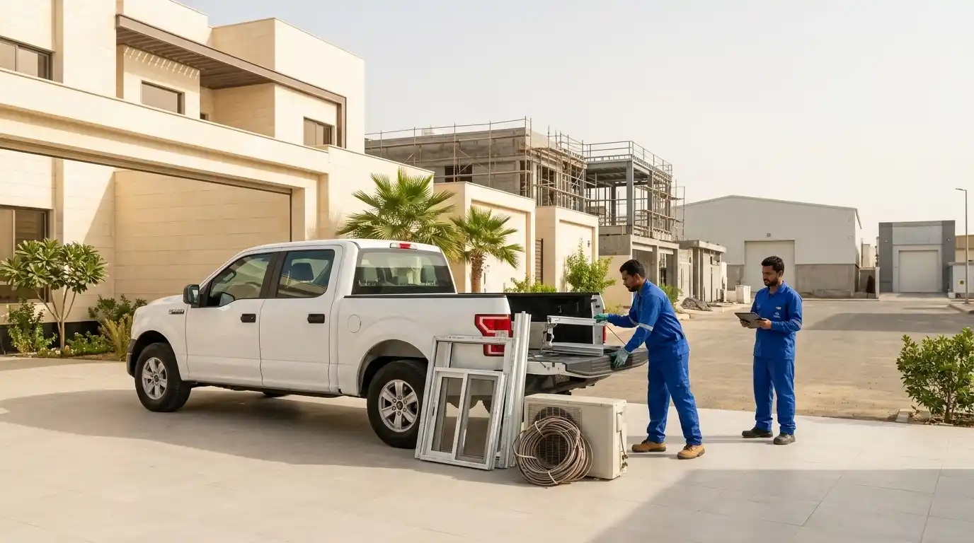 Scrap collection from residential and commercial properties in Jeddah
